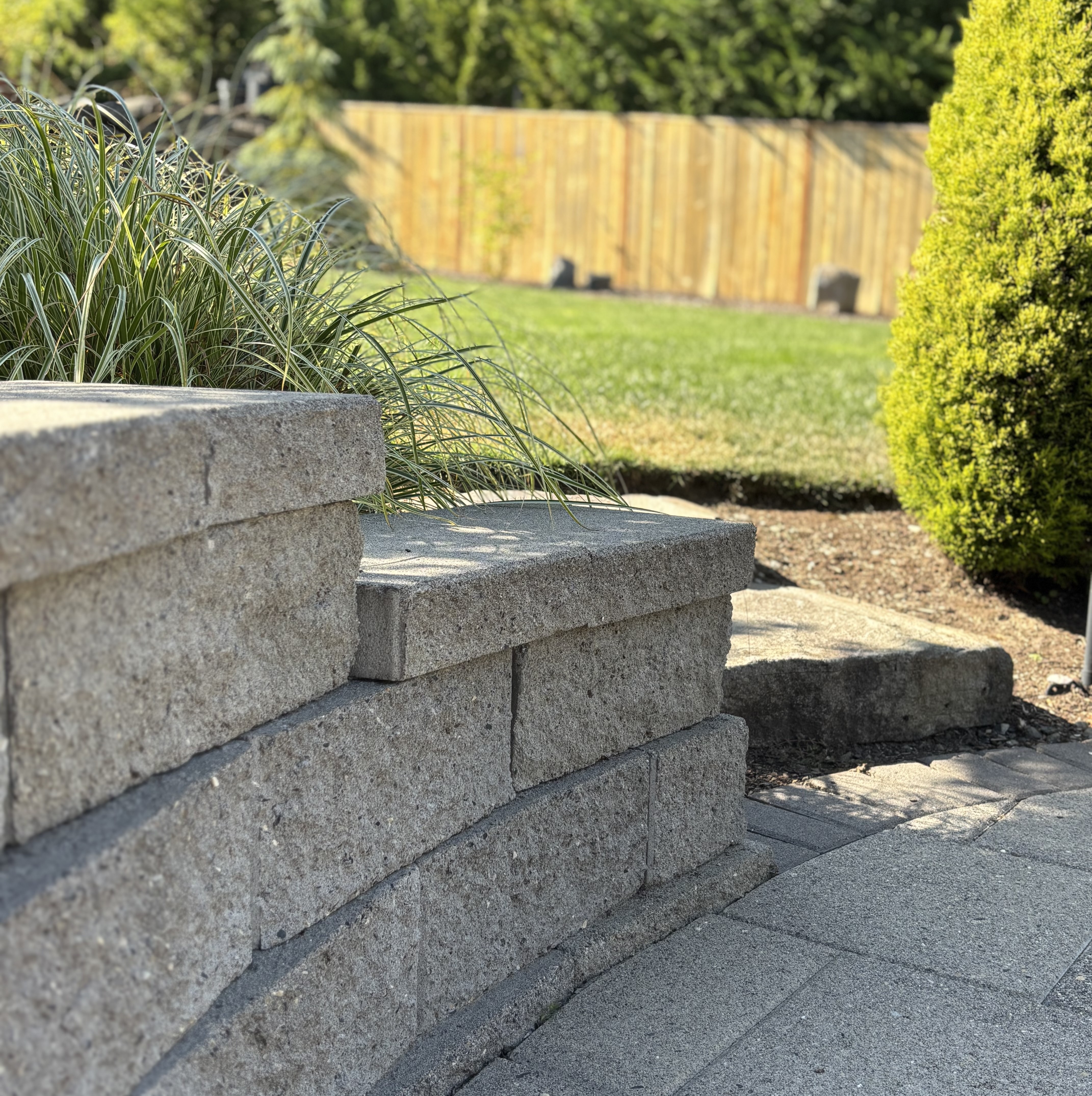 Patios, Pathways, Reataining Wall, Hardscapes Jason Simmonds Vine & Branch Landscapes Portland Oregon